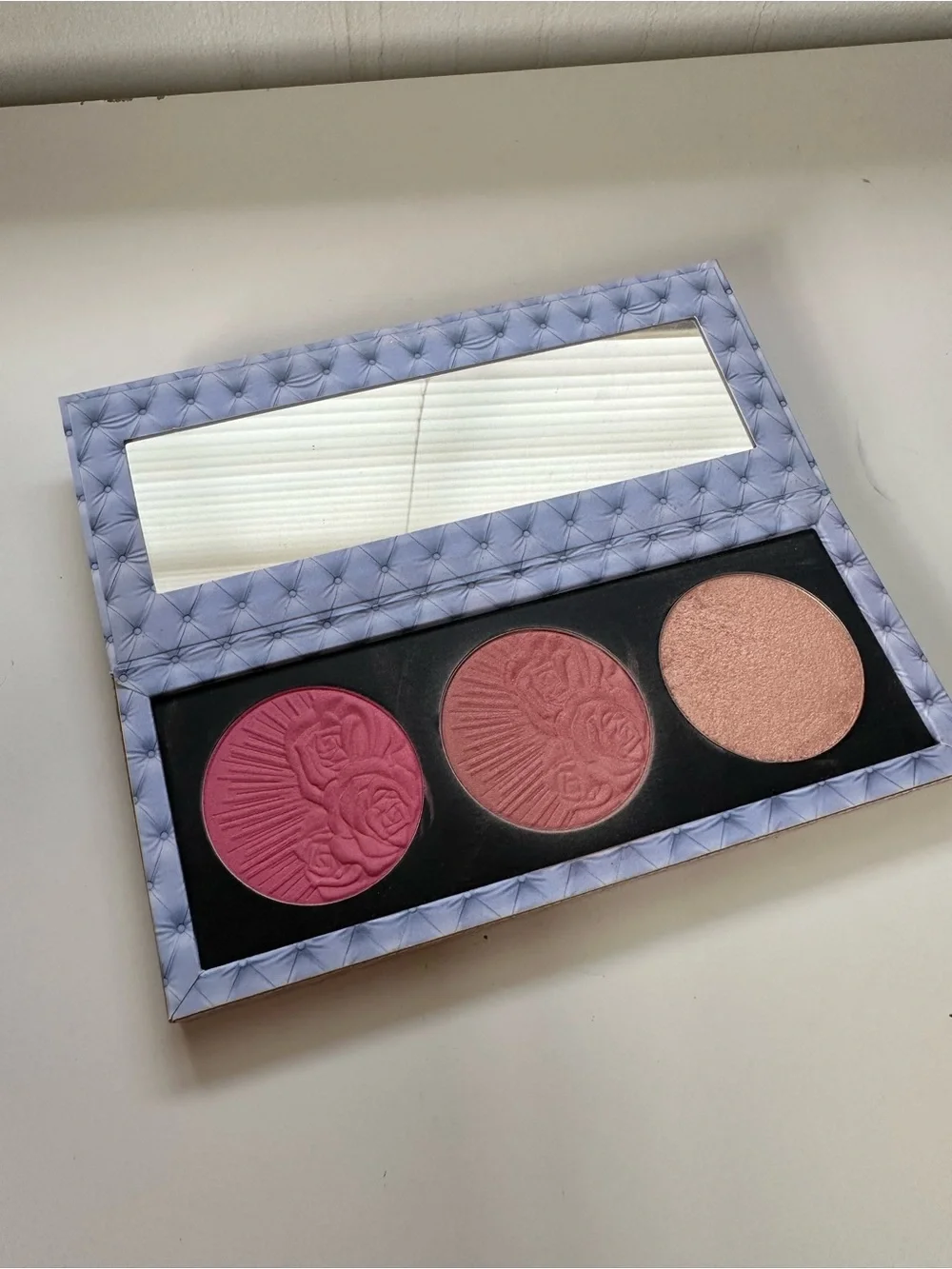 Pat Mcgrath Bridgerton Collection Divine Blush + Glow Trio: Love at First Blush